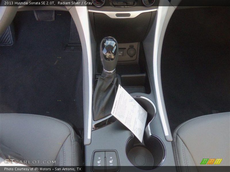 Radiant Silver / Gray 2013 Hyundai Sonata SE 2.0T