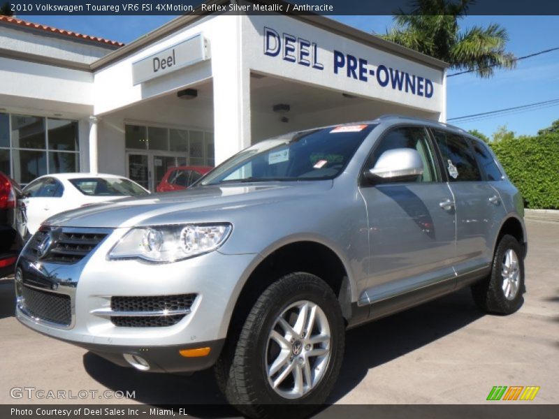 Reflex Silver Metallic / Anthracite 2010 Volkswagen Touareg VR6 FSI 4XMotion