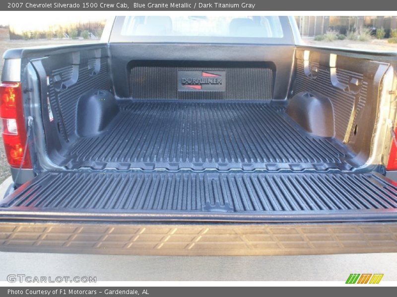 Blue Granite Metallic / Dark Titanium Gray 2007 Chevrolet Silverado 1500 Crew Cab
