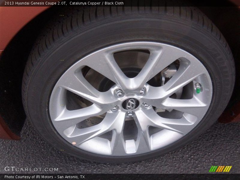 Catalunya Copper / Black Cloth 2013 Hyundai Genesis Coupe 2.0T