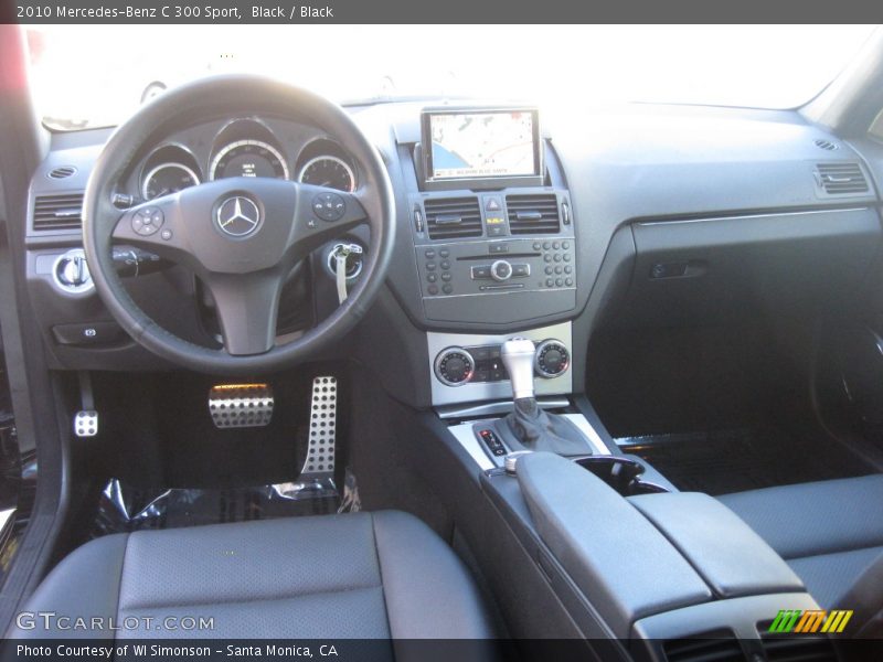 Black / Black 2010 Mercedes-Benz C 300 Sport