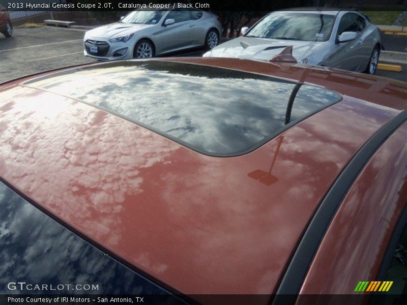 Catalunya Copper / Black Cloth 2013 Hyundai Genesis Coupe 2.0T