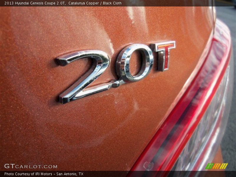 Catalunya Copper / Black Cloth 2013 Hyundai Genesis Coupe 2.0T
