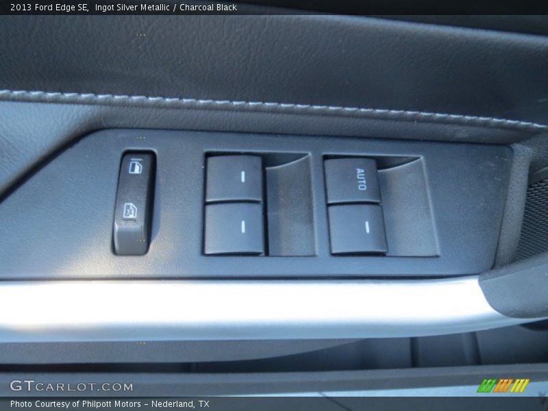 Ingot Silver Metallic / Charcoal Black 2013 Ford Edge SE