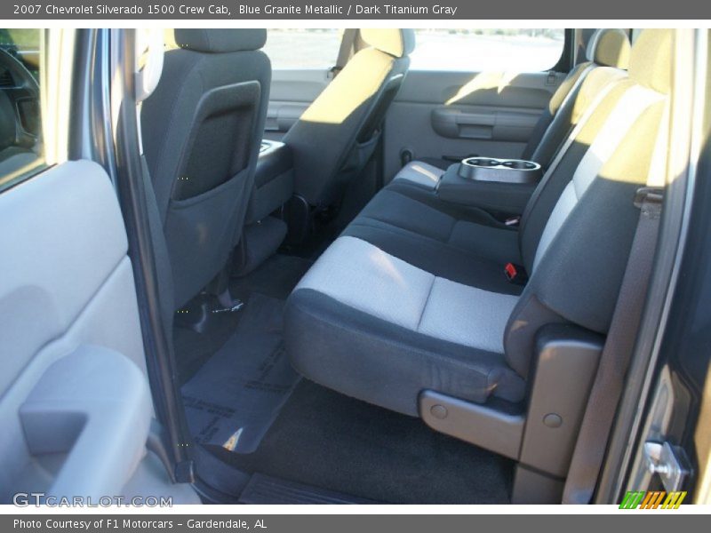 Blue Granite Metallic / Dark Titanium Gray 2007 Chevrolet Silverado 1500 Crew Cab