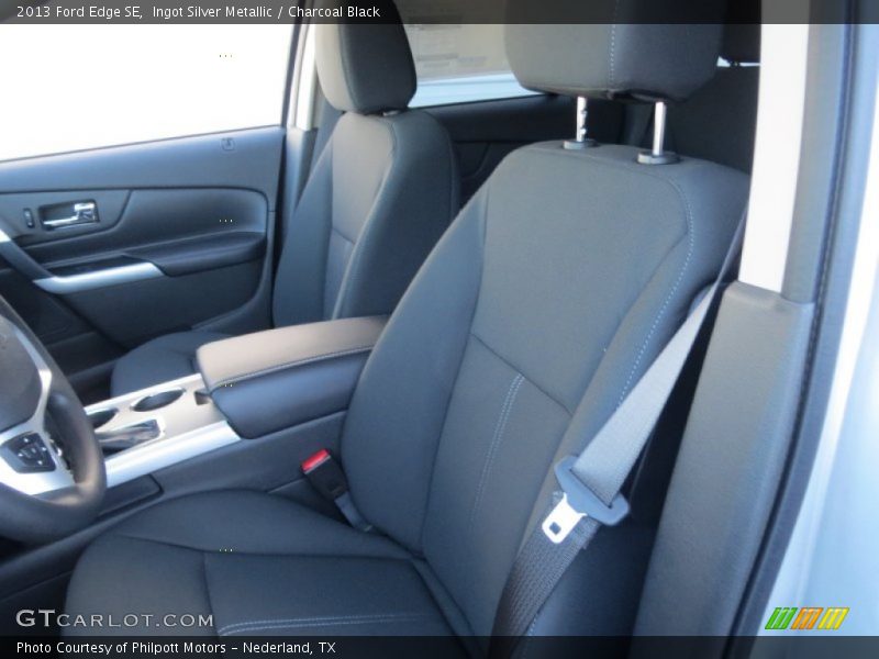 Ingot Silver Metallic / Charcoal Black 2013 Ford Edge SE