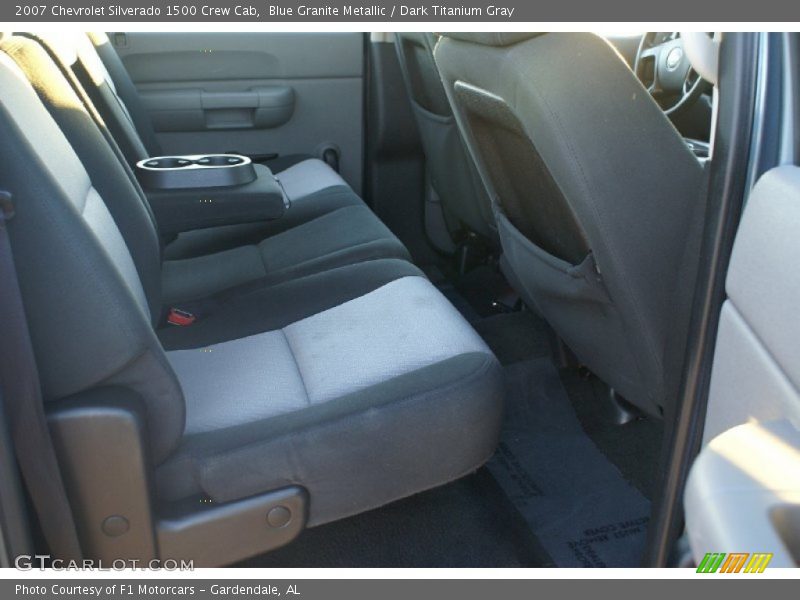Blue Granite Metallic / Dark Titanium Gray 2007 Chevrolet Silverado 1500 Crew Cab