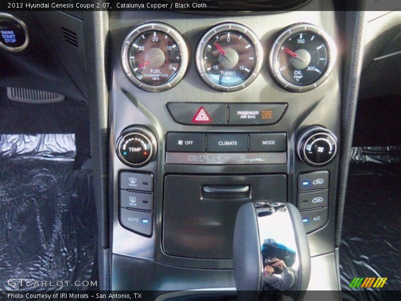 Catalunya Copper / Black Cloth 2013 Hyundai Genesis Coupe 2.0T