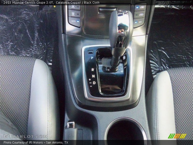 Catalunya Copper / Black Cloth 2013 Hyundai Genesis Coupe 2.0T