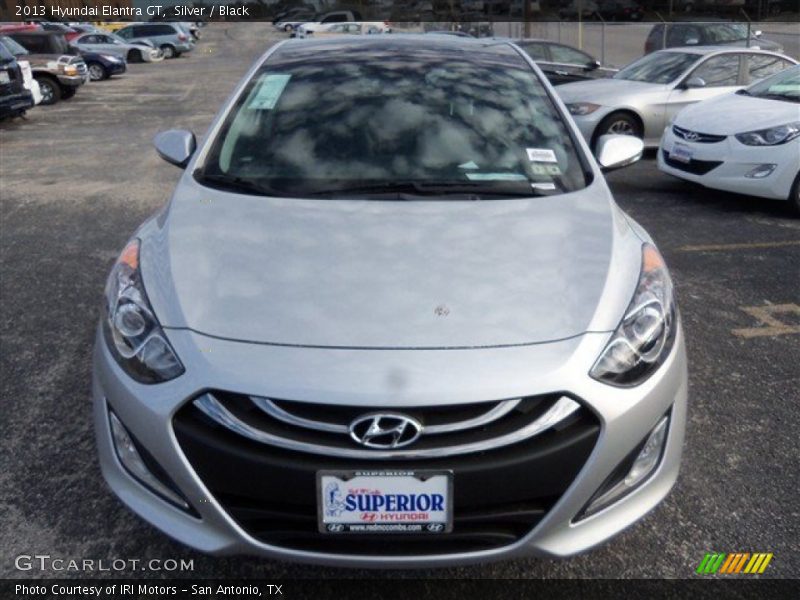 Silver / Black 2013 Hyundai Elantra GT