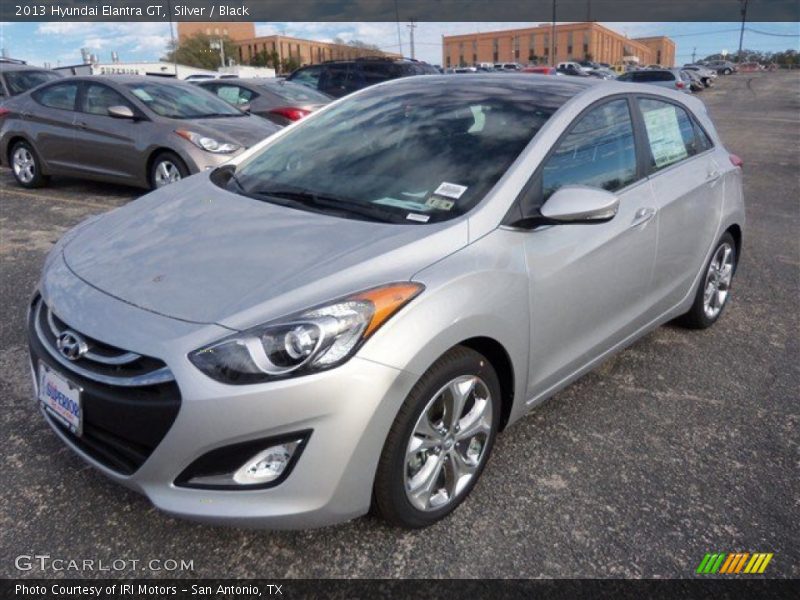 Silver / Black 2013 Hyundai Elantra GT