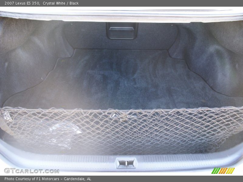 Crystal White / Black 2007 Lexus ES 350