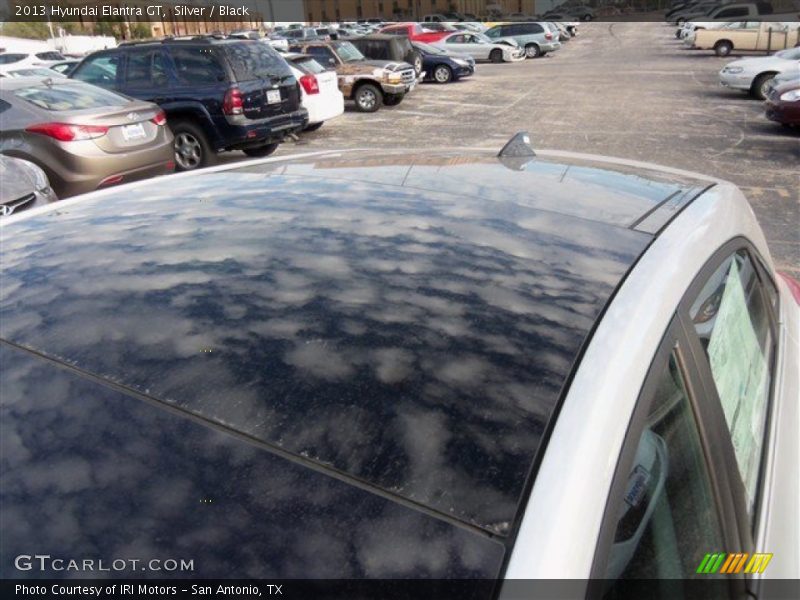 Silver / Black 2013 Hyundai Elantra GT