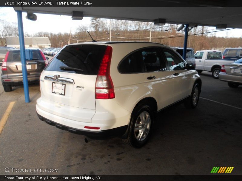 Taffeta White / Gray 2010 Honda CR-V EX AWD