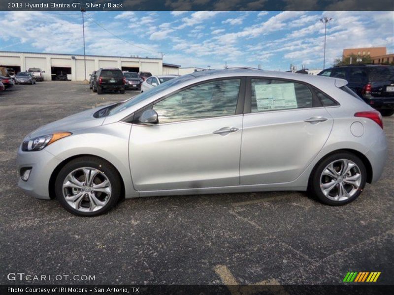 Silver / Black 2013 Hyundai Elantra GT