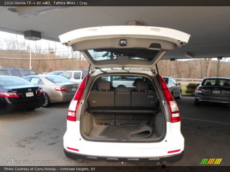Taffeta White / Gray 2010 Honda CR-V EX AWD
