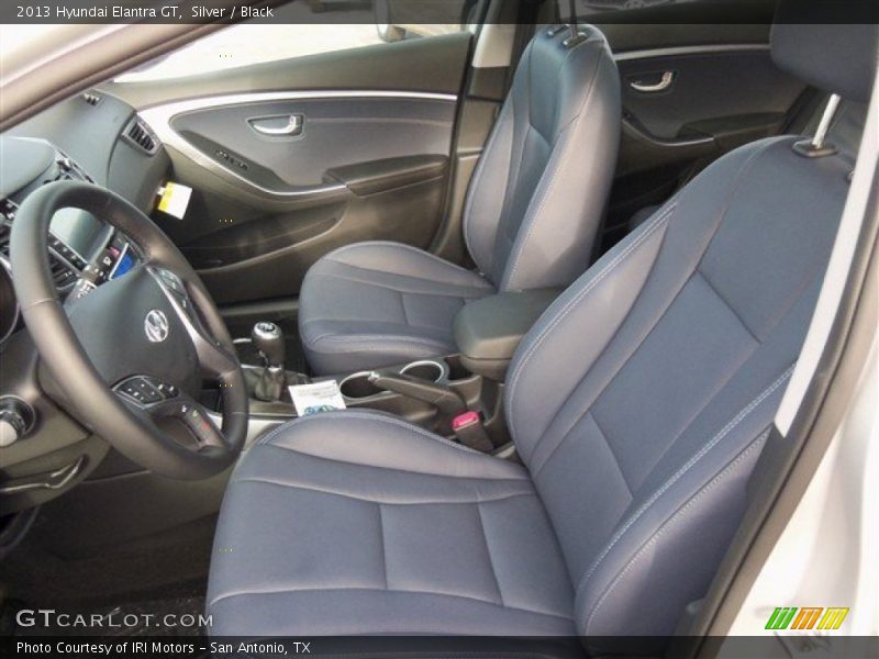Silver / Black 2013 Hyundai Elantra GT