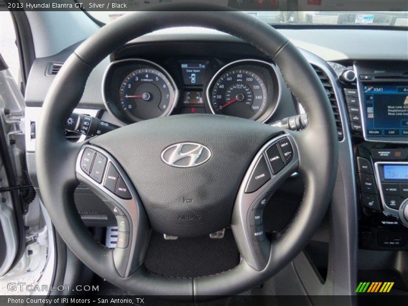 Silver / Black 2013 Hyundai Elantra GT