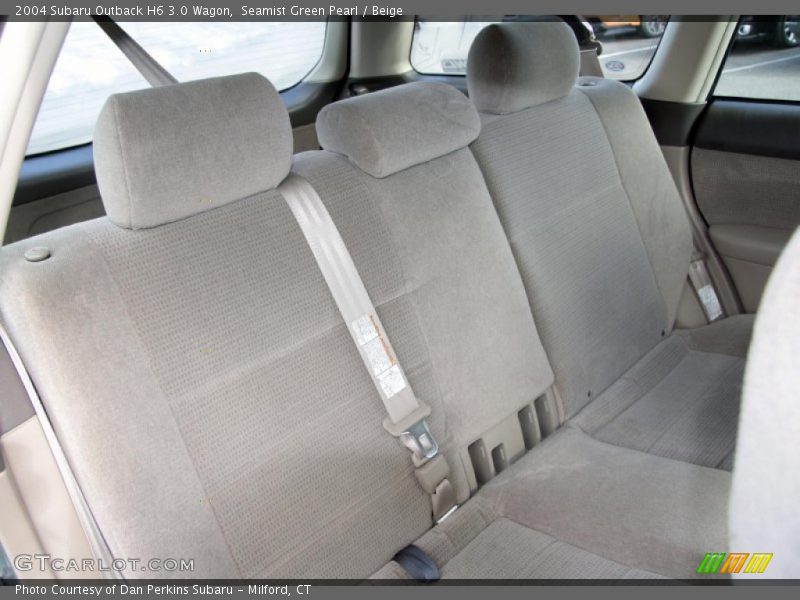 Seamist Green Pearl / Beige 2004 Subaru Outback H6 3.0 Wagon