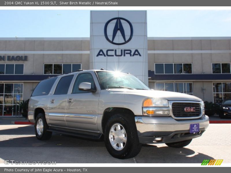 Silver Birch Metallic / Neutral/Shale 2004 GMC Yukon XL 1500 SLT