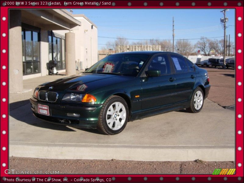 Fern Green Metallic / Sand 2000 BMW 3 Series 323i Sedan