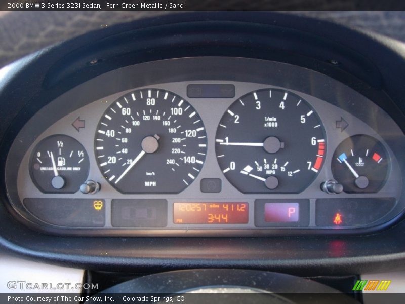  2000 3 Series 323i Sedan 323i Sedan Gauges