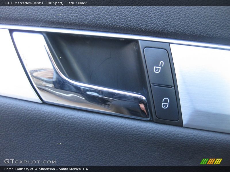 Black / Black 2010 Mercedes-Benz C 300 Sport