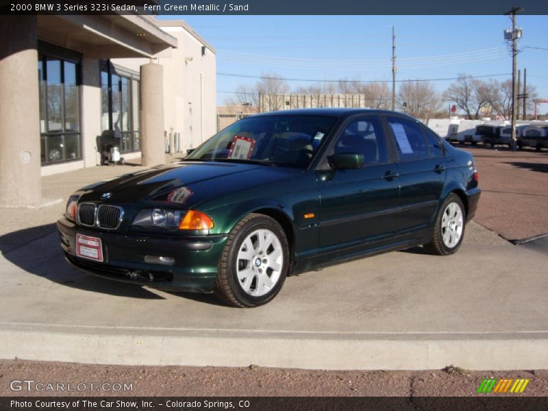 Fern Green Metallic / Sand 2000 BMW 3 Series 323i Sedan