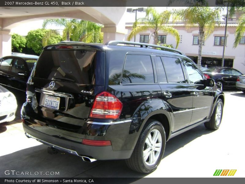Black / Black 2007 Mercedes-Benz GL 450