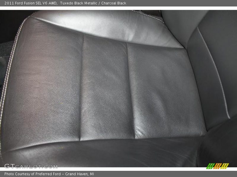 Tuxedo Black Metallic / Charcoal Black 2011 Ford Fusion SEL V6 AWD