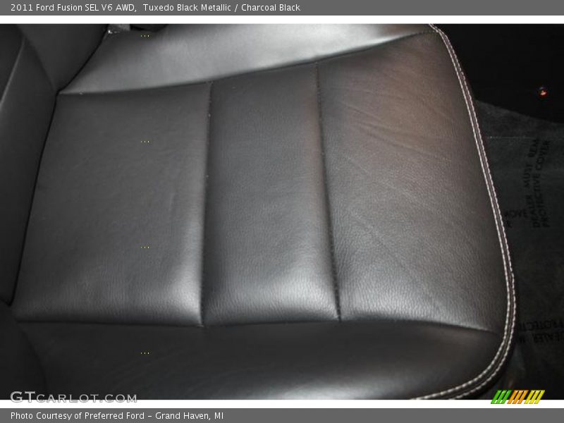 Tuxedo Black Metallic / Charcoal Black 2011 Ford Fusion SEL V6 AWD