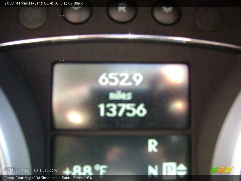 Black / Black 2007 Mercedes-Benz GL 450