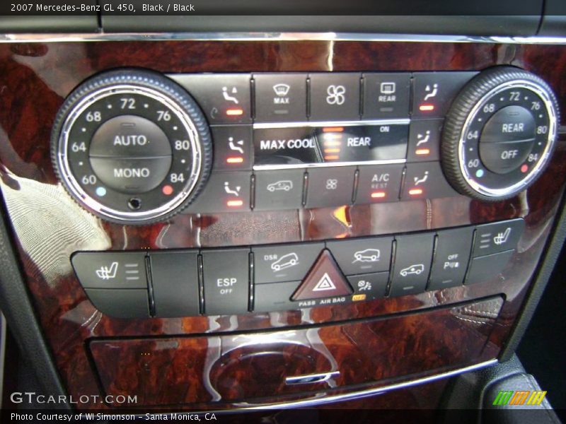 Black / Black 2007 Mercedes-Benz GL 450