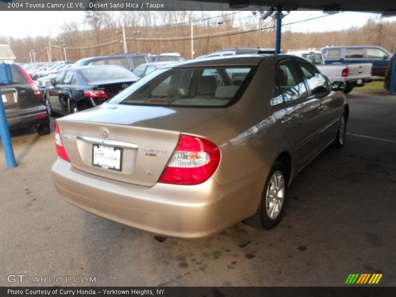 Desert Sand Mica / Taupe 2004 Toyota Camry LE V6