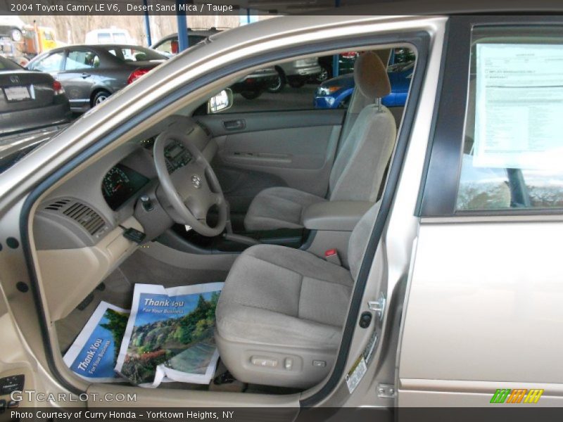 Desert Sand Mica / Taupe 2004 Toyota Camry LE V6