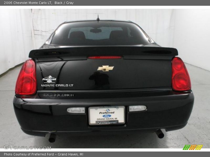 Black / Gray 2006 Chevrolet Monte Carlo LT