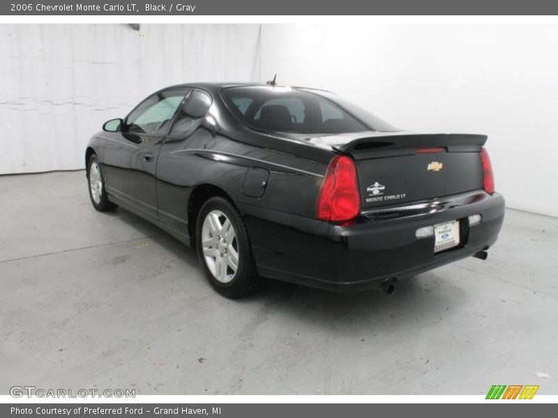 Black / Gray 2006 Chevrolet Monte Carlo LT