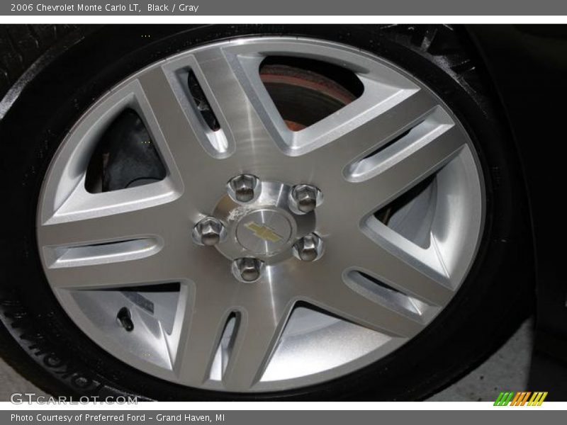 Black / Gray 2006 Chevrolet Monte Carlo LT