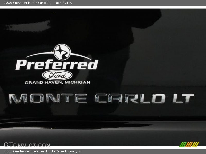 Black / Gray 2006 Chevrolet Monte Carlo LT