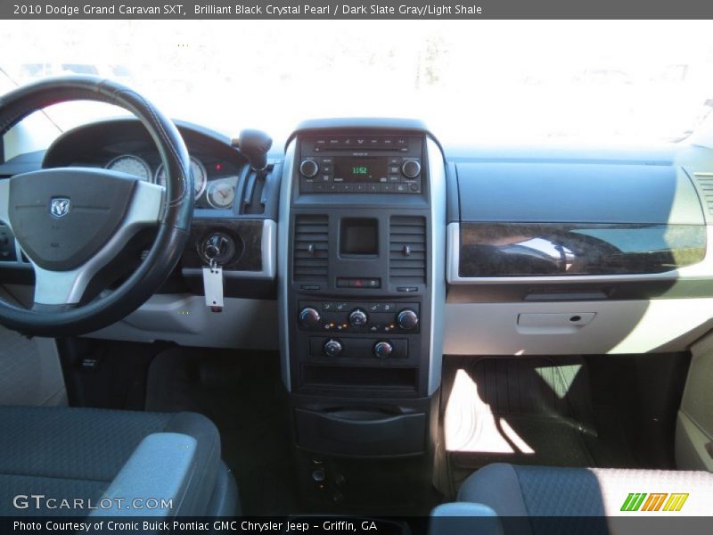Brilliant Black Crystal Pearl / Dark Slate Gray/Light Shale 2010 Dodge Grand Caravan SXT
