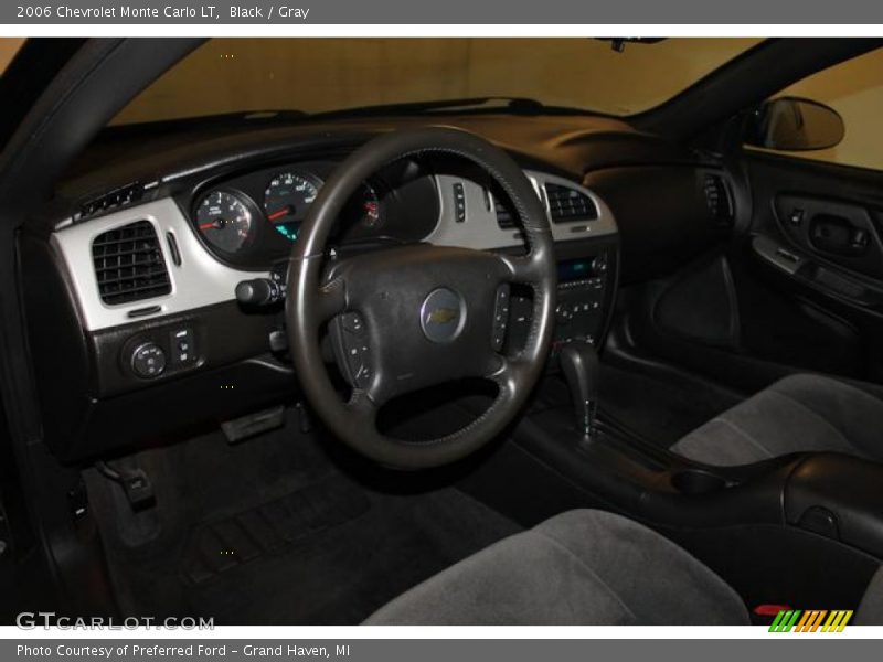 Black / Gray 2006 Chevrolet Monte Carlo LT