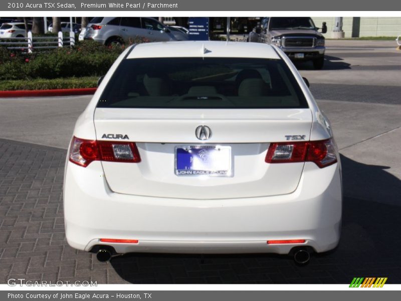 Premium White Pearl / Parchment 2010 Acura TSX Sedan