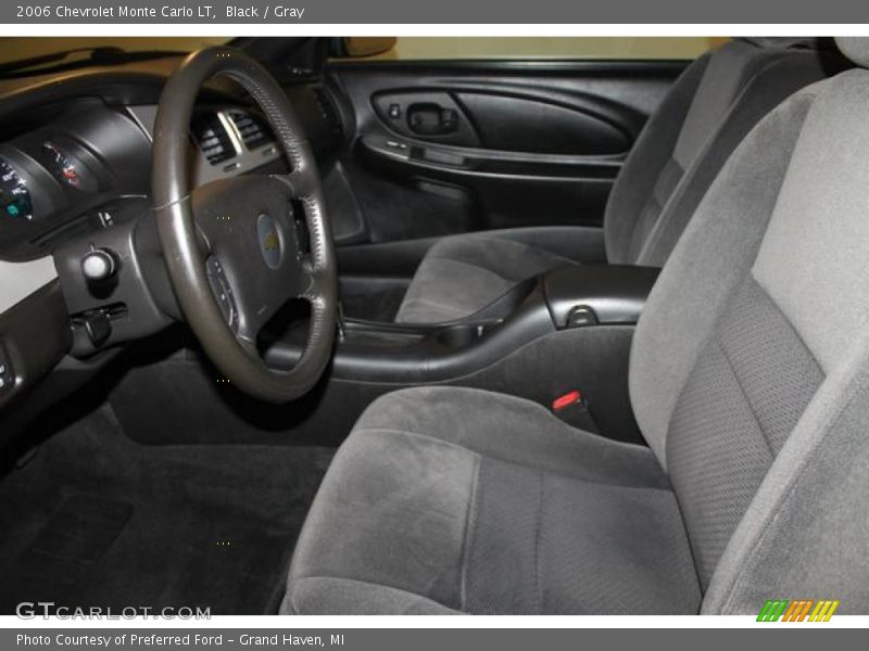 Black / Gray 2006 Chevrolet Monte Carlo LT