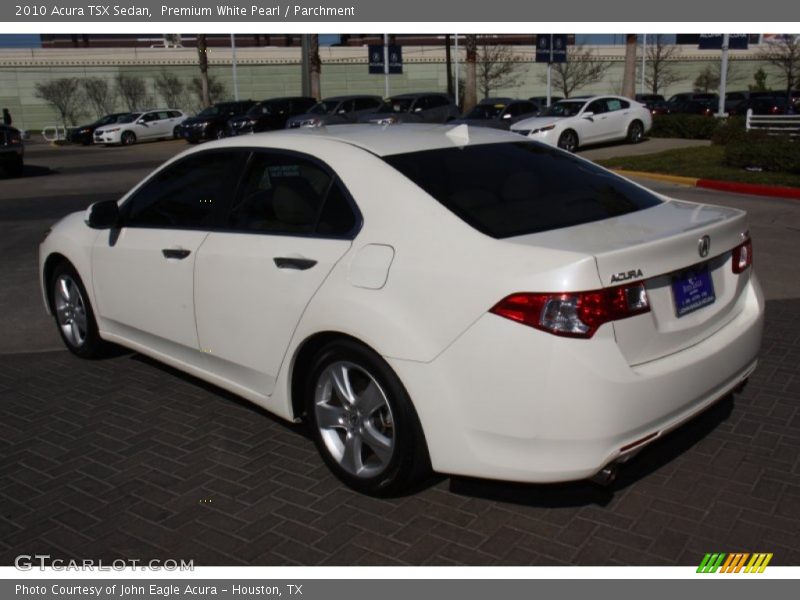 Premium White Pearl / Parchment 2010 Acura TSX Sedan