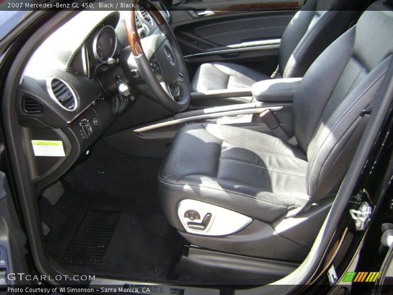 Black / Black 2007 Mercedes-Benz GL 450