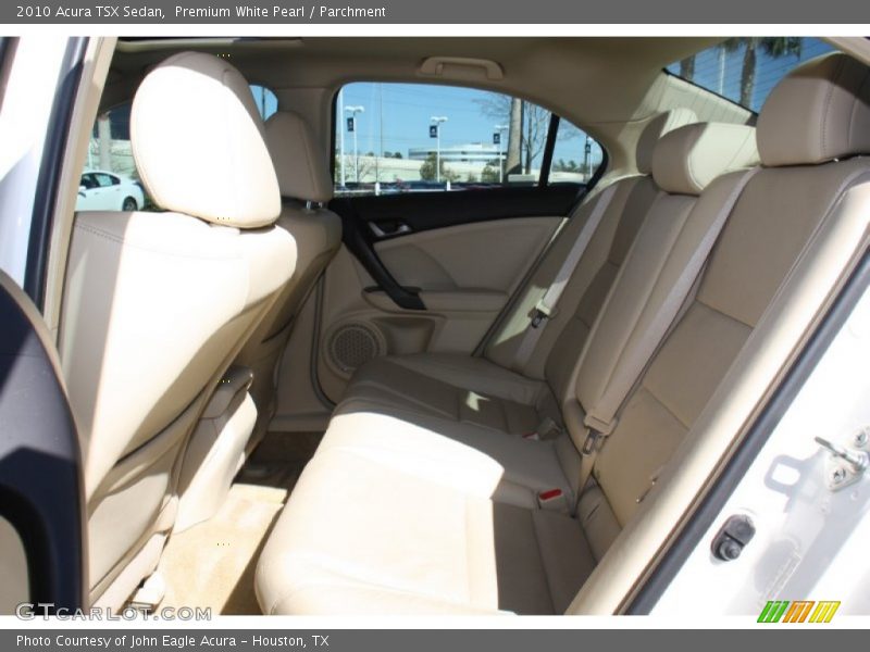 Premium White Pearl / Parchment 2010 Acura TSX Sedan