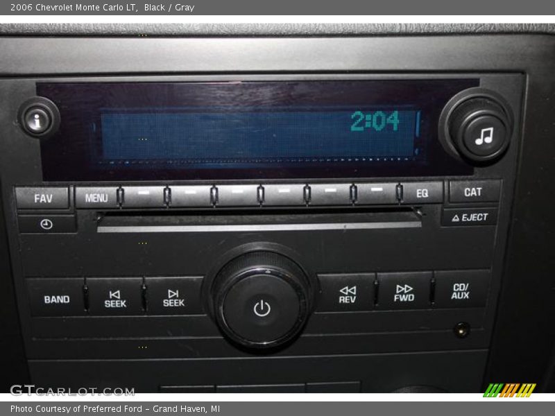 Black / Gray 2006 Chevrolet Monte Carlo LT
