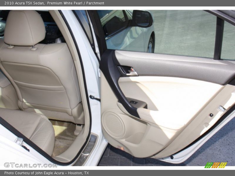 Premium White Pearl / Parchment 2010 Acura TSX Sedan