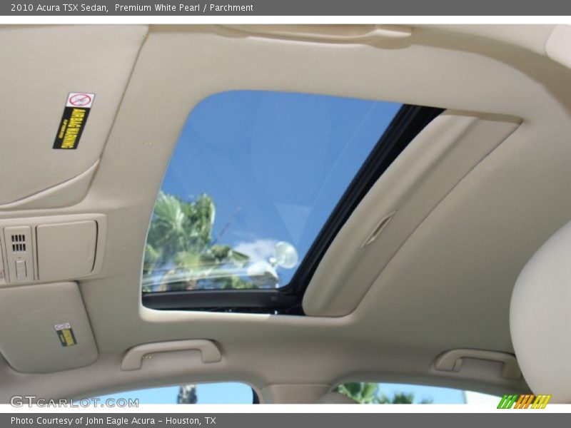 Premium White Pearl / Parchment 2010 Acura TSX Sedan