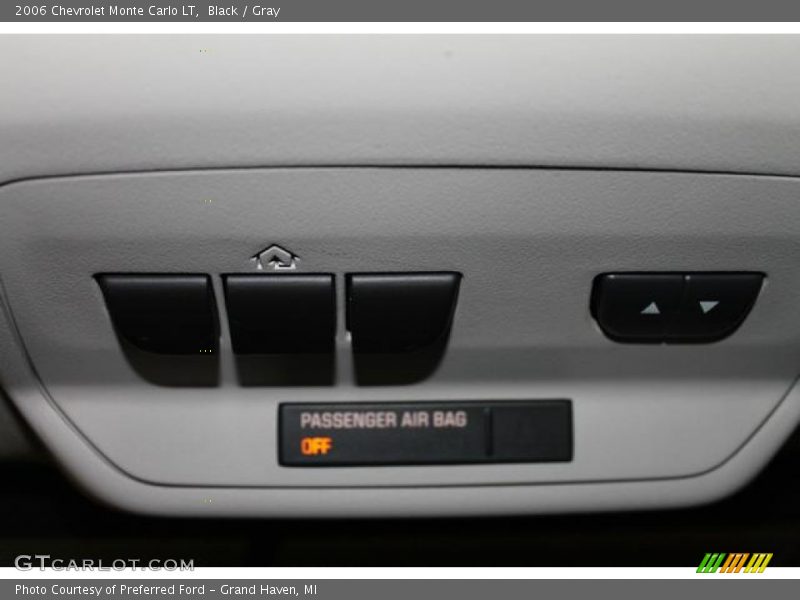 Black / Gray 2006 Chevrolet Monte Carlo LT